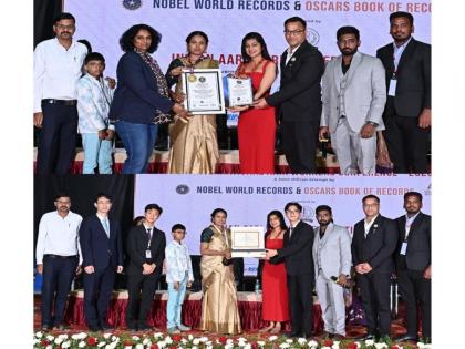 From Weaving Village to World Stage – Mrs. N. Keerthana Becomes India’s First Oscars Book of Records Awardee | From Weaving Village to World Stage – Mrs. N. Keerthana Becomes India’s First Oscars Book of Records Awardee