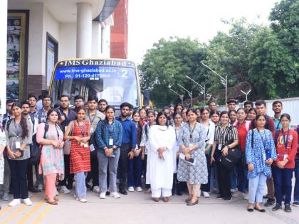 IMS Ghaziabad (University Courses Campus) Department of Biosciences Organizes Insightful Industrial Visits to PCIM&H and IPC for First-Year Students | IMS Ghaziabad (University Courses Campus) Department of Biosciences Organizes Insightful Industrial Visits to PCIM&H and IPC for First-Year Students