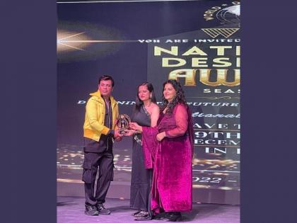 Janvi Tanna Wins Best Avant-Garde Designer in Non-wearable category at National Designer Awards 2023 | Janvi Tanna Wins Best Avant-Garde Designer in Non-wearable category at National Designer Awards 2023 Janvi Tanna Wins Best Avant-Garde Designer in Non-wearable category at National Designer Awards 2023 | Janvi Tanna Wins Best Avant-Garde Designer in Non-wearable category at National Designer Awards 2023