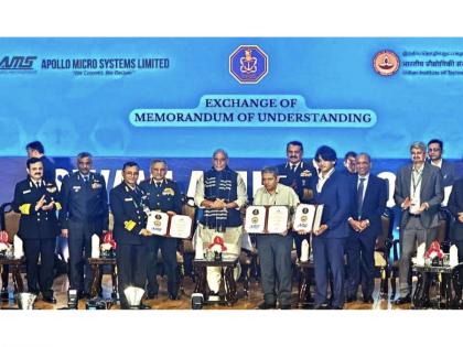 Apollo Micro Systems, Iit-Chennai, And Indian Navy Form Strategic Tri-Party Alliance To Accelerate Indigenous Defence Technology Development | Apollo Micro Systems, Iit-Chennai, And Indian Navy Form Strategic Tri-Party Alliance To Accelerate Indigenous Defence Technology Development