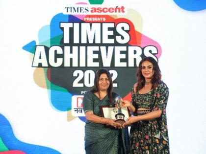 Mrs Rachna Monga, Principal Sanskriti KMV School Jalandhar, Felicitated with Times Achiever 2022 for Education | Mrs Rachna Monga, Principal Sanskriti KMV School Jalandhar, Felicitated with Times Achiever 2022 for Education