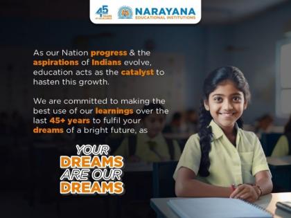 A renewed approach: Narayana Educational Institutions launches “Your Dreams Are Our Dreams” Campaign | A renewed approach: Narayana Educational Institutions launches “Your Dreams Are Our Dreams” Campaign