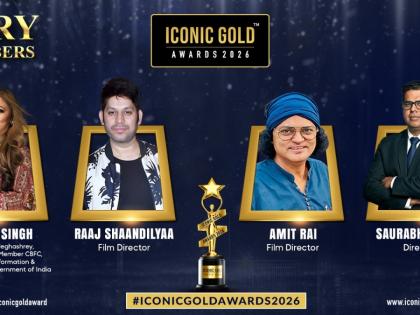 Seema Singh, Raaj Shaandilyaa, Amit Rai and Saurabh Varma Esteemed Jury Members for Iconic Gold Awards 2026 | Seema Singh, Raaj Shaandilyaa, Amit Rai and Saurabh Varma Esteemed Jury Members for Iconic Gold Awards 2026 Seema Singh, Raaj Shaandilyaa, Amit Rai and Saurabh Varma Esteemed Jury Members for Iconic Gold Awards 2026 | Seema Singh, Raaj Shaandilyaa, Amit Rai and Saurabh Varma Esteemed Jury Members for Iconic Gold Awards 2026