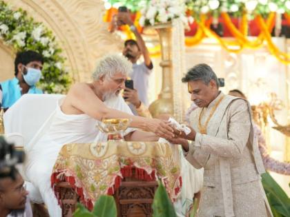 Businessman Sharadbhai Zaveri becomes Param Pujya Muniraj Shri Shaurya Bhushan Vijay Ji Maharaj Saheb after Jain Diksha today | Businessman Sharadbhai Zaveri becomes Param Pujya Muniraj Shri Shaurya Bhushan Vijay Ji Maharaj Saheb after Jain Diksha today Businessman Sharadbhai Zaveri becomes Param Pujya Muniraj Shri Shaurya Bhushan Vijay Ji Maharaj Saheb after Jain Diksha today | Businessman Sharadbhai Zaveri becomes Param Pujya Muniraj Shri Shaurya Bhushan Vijay Ji Maharaj Saheb after Jain Diksha today