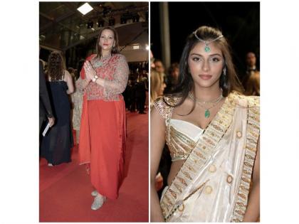 Nidarshana Gowani Shines at Cannes 2025 in Red Zari Look as Daughter Trishla Celebrates Indian Art | Nidarshana Gowani Shines at Cannes 2025 in Red Zari Look as Daughter Trishla Celebrates Indian Art Nidarshana Gowani Shines at Cannes 2025 in Red Zari Look as Daughter Trishla Celebrates Indian Art | Nidarshana Gowani Shines at Cannes 2025 in Red Zari Look as Daughter Trishla Celebrates Indian Art