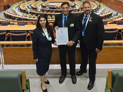 Dr. Arpit Chopra Jain Honored at United Nations Headquarters in New York | Dr. Arpit Chopra Jain Honored at United Nations Headquarters in New York Dr. Arpit Chopra Jain Honored at United Nations Headquarters in New York | Dr. Arpit Chopra Jain Honored at United Nations Headquarters in New York
