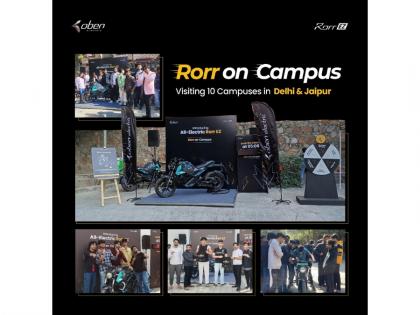 Oben Electric’s ‘Rorr On Campus’ Drives EV Adoption Amongst India’s Youth | Oben Electric’s ‘Rorr On Campus’ Drives EV Adoption Amongst India’s Youth Oben Electric’s ‘Rorr On Campus’ Drives EV Adoption Amongst India’s Youth | Oben Electric’s ‘Rorr On Campus’ Drives EV Adoption Amongst India’s Youth