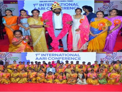First International Aari Workers Conference 2025 Sets World Record with 5000+ Women Participants | First International Aari Workers Conference 2025 Sets World Record with 5000+ Women Participants First International Aari Workers Conference 2025 Sets World Record with 5000+ Women Participants | First International Aari Workers Conference 2025 Sets World Record with 5000+ Women Participants