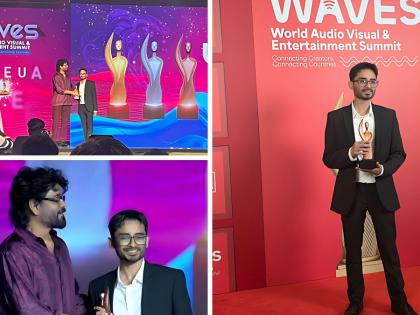 Sandeep Tripathy of STAS Canvas Wins WAVES 2025 Create in India Challenge Award for AI Avatar Creation | Sandeep Tripathy of STAS Canvas Wins WAVES 2025 Create in India Challenge Award for AI Avatar Creation Sandeep Tripathy of STAS Canvas Wins WAVES 2025 Create in India Challenge Award for AI Avatar Creation | Sandeep Tripathy of STAS Canvas Wins WAVES 2025 Create in India Challenge Award for AI Avatar Creation