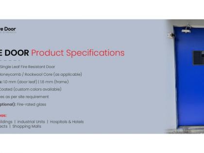 MK Fire Doors Introduces a New Advanced Fire Safety System | MK Fire Doors Introduces a New Advanced Fire Safety System
