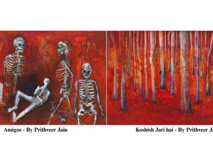 Emerging Artist Prithveer Jain Explores Identity and Inner Landscapes in Mumbai Solo Show | Emerging Artist Prithveer Jain Explores Identity and Inner Landscapes in Mumbai Solo Show