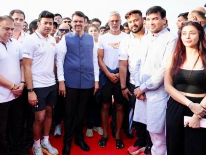 Tajinder Singh Tiwana Leads Historic NaMo Yuva Run on Mumbai’s Coastal Road Promenade to Celebrate PM Modi Ji’s 75th Birthday | Tajinder Singh Tiwana Leads Historic NaMo Yuva Run on Mumbai’s Coastal Road Promenade to Celebrate PM Modi Ji’s 75th Birthday