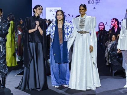 Where Cultures Collide: Lakmē Fashion Week X FDCI X Moscow Presented ‘Hatsibana’ By Fatima Shogenova | Where Cultures Collide: Lakmē Fashion Week X FDCI X Moscow Presented ‘Hatsibana’ By Fatima Shogenova