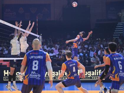 PVL 2025 Season 4 (Match 36): Mumbai Meteors march into the final with an emphatic triumph over Goa Guardians | PVL 2025 Season 4 (Match 36): Mumbai Meteors march into the final with an emphatic triumph over Goa Guardians PVL 2025 Season 4 (Match 36): Mumbai Meteors march into the final with an emphatic triumph over Goa Guardians | PVL 2025 Season 4 (Match 36): Mumbai Meteors march into the final with an emphatic triumph over Goa Guardians