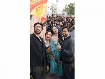 FROM AIRPORTS TO OPEN SKIES: EMRAAN HASHMI AND TASKAREE CAST TOUCH DOWN AT UTTARAYAN IN AHMEDABAD | FROM AIRPORTS TO OPEN SKIES: EMRAAN HASHMI AND TASKAREE CAST TOUCH DOWN AT UTTARAYAN IN AHMEDABAD FROM AIRPORTS TO OPEN SKIES: EMRAAN HASHMI AND TASKAREE CAST TOUCH DOWN AT UTTARAYAN IN AHMEDABAD | FROM AIRPORTS TO OPEN SKIES: EMRAAN HASHMI AND TASKAREE CAST TOUCH DOWN AT UTTARAYAN IN AHMEDABAD