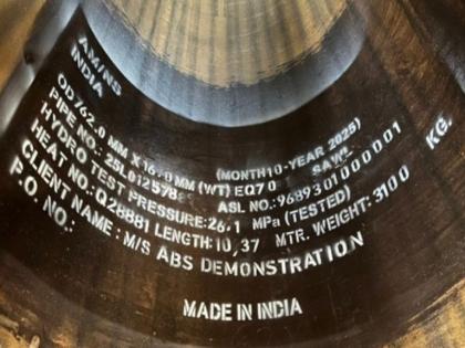AM/NS India Pushes Boundaries of Offshore Steel Technology with EQ70 Pipes | AM/NS India Pushes Boundaries of Offshore Steel Technology with EQ70 Pipes AM/NS India Pushes Boundaries of Offshore Steel Technology with EQ70 Pipes | AM/NS India Pushes Boundaries of Offshore Steel Technology with EQ70 Pipes