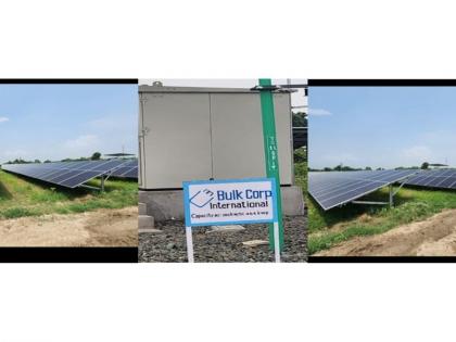 Bulkcorp International Limited Commissions Solar Power Plant | Bulkcorp International Limited Commissions Solar Power Plant