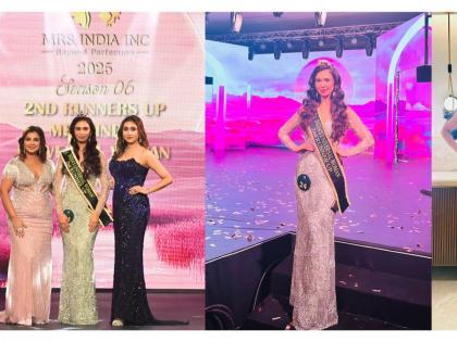 Shivani Rahangdale Sawant Wins 2nd Runner Up at Mrs. India Universal Woman 2025, Inspiring Women Nationwide | Shivani Rahangdale Sawant Wins 2nd Runner Up at Mrs. India Universal Woman 2025, Inspiring Women Nationwide