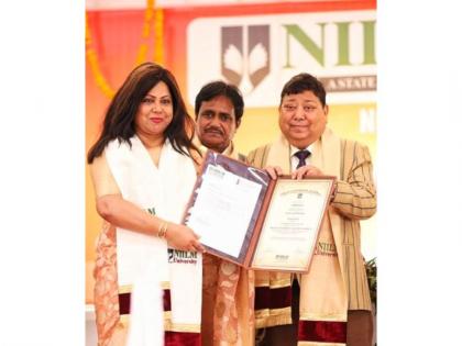 Chaitali Das Conferred Honorary Doctorate by NIILM University for Skill Development | Chaitali Das Conferred Honorary Doctorate by NIILM University for Skill Development Chaitali Das Conferred Honorary Doctorate by NIILM University for Skill Development | Chaitali Das Conferred Honorary Doctorate by NIILM University for Skill Development