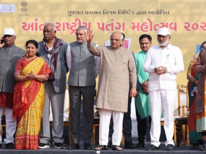 CM Bhupendra Patel inaugurates International Kite Festival – 2024 in Ahmedabad | CM Bhupendra Patel inaugurates International Kite Festival – 2024 in Ahmedabad