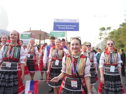 Parul University Successfully Hosts the 3rd Edition of Its International Folklore Festival, Uniting 30 Nations in a Powerful Celebration of Global Harmony | Parul University Successfully Hosts the 3rd Edition of Its International Folklore Festival, Uniting 30 Nations in a Powerful Celebration of Global Harmony Parul University Successfully Hosts the 3rd Edition of Its International Folklore Festival, Uniting 30 Nations in a Powerful Celebration of Global Harmony | Parul University Successfully Hosts the 3rd Edition of Its International Folklore Festival, Uniting 30 Nations in a Powerful Celebration of Global Harmony