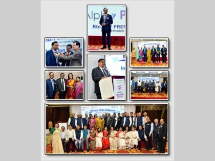 Rotary Club of Borivili installed K.V.Premraj as their 34th President at a glittering ceremony | Rotary Club of Borivili installed K.V.Premraj as their 34th President at a glittering ceremony