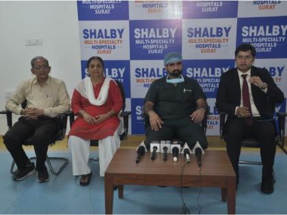 Shalby Hospitals Surat performs TUKSplasty – A New Type of Partial Knee Replacement Surgery with Vitamin E Poly for the First Time in South Gujarat | Shalby Hospitals Surat performs TUKSplasty – A New Type of Partial Knee Replacement Surgery with Vitamin E Poly for the First Time in South Gujarat
