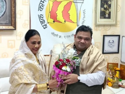 Social media Saira Sattani becomes Women Wing’s Maharashtra Vice President of Abhijeet Rane’s Dhadak Kamgar Union | Social media Saira Sattani becomes Women Wing’s Maharashtra Vice President of Abhijeet Rane’s Dhadak Kamgar Union