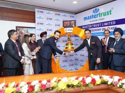 Master Trust Limited Announces Its Listing on the National Stock Exchange Today | Master Trust Limited Announces Its Listing on the National Stock Exchange Today Master Trust Limited Announces Its Listing on the National Stock Exchange Today | Master Trust Limited Announces Its Listing on the National Stock Exchange Today