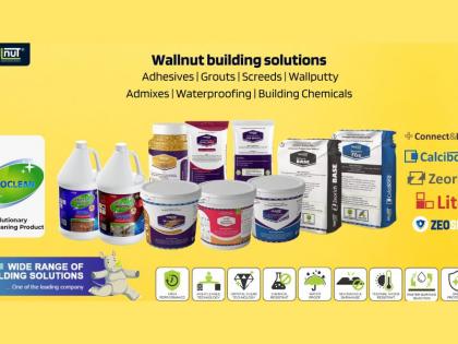 Wallnut Building Solutions is launching revolutionary cleaning products for tile & stone, Taps & sanitary, Marble & Stone and for removing Epoxy and paint haze from surfaces | Wallnut Building Solutions is launching revolutionary cleaning products for tile & stone, Taps & sanitary, Marble & Stone and for removing Epoxy and paint haze from surfaces