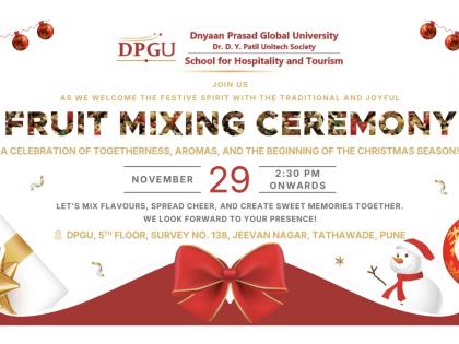 DPGU School for Hospitality and Tourism Hosts Annual Fruit Mixing Ceremony | DPGU School for Hospitality and Tourism Hosts Annual Fruit Mixing Ceremony