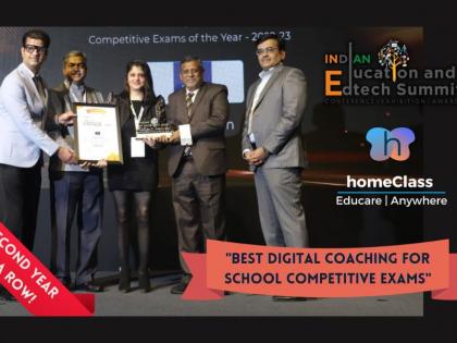 homeClass India takes home another award at the Indian Education & EdTech Summit | homeClass India takes home another award at the Indian Education & EdTech Summit
