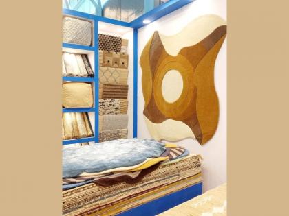 Weavinghands Rugs Pvt Ltd Unleashes Asymmetrical Masterpieces at Bharat Tex 2024 | Weavinghands Rugs Pvt Ltd Unleashes Asymmetrical Masterpieces at Bharat Tex 2024