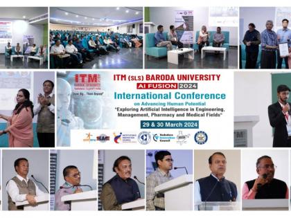 AI Fusion 2024 ITM SLS Baroda University Leads the Historical International Conference with ISRO (SAC) and DRDO Pune | AI Fusion 2024 ITM SLS Baroda University Leads the Historical International Conference with ISRO (SAC) and DRDO Pune AI Fusion 2024 ITM SLS Baroda University Leads the Historical International Conference with ISRO (SAC) and DRDO Pune | AI Fusion 2024 ITM SLS Baroda University Leads the Historical International Conference with ISRO (SAC) and DRDO Pune