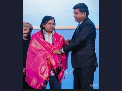 Mr. Venkat Kalyan Chivukula Recognized as Emerging CEO of the Year at the World Telugu IT Conference | Mr. Venkat Kalyan Chivukula Recognized as Emerging CEO of the Year at the World Telugu IT Conference
