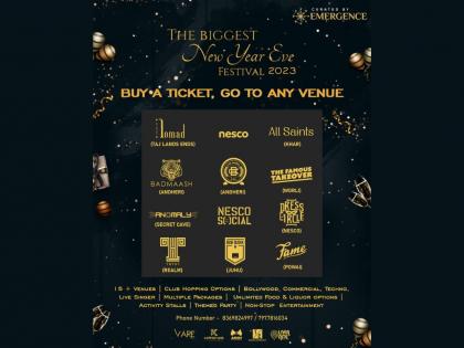 Mumbai’s Ultimate New Year Extravaganza: Celebrate Across 15+ Venues with Emergence. THE BIGGEST NEW YEAR EVE FESTIVAL 2023 | Mumbai’s Ultimate New Year Extravaganza: Celebrate Across 15+ Venues with Emergence. THE BIGGEST NEW YEAR EVE FESTIVAL 2023 Mumbai’s Ultimate New Year Extravaganza: Celebrate Across 15+ Venues with Emergence. THE BIGGEST NEW YEAR EVE FESTIVAL 2023 | Mumbai’s Ultimate New Year Extravaganza: Celebrate Across 15+ Venues with Emergence. THE BIGGEST NEW YEAR EVE FESTIVAL 2023