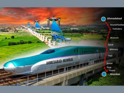 Leading Drone Company IG Drones bags contract for Mumbai-Ahmedabad Bullet Train Project Monitoring | Leading Drone Company IG Drones bags contract for Mumbai-Ahmedabad Bullet Train Project Monitoring