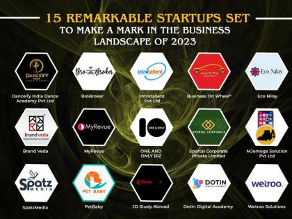15 Remarkable Startups Set to Make a Mark in the Business Landscape of 2023 | 15 Remarkable Startups Set to Make a Mark in the Business Landscape of 2023 15 Remarkable Startups Set to Make a Mark in the Business Landscape of 2023 | 15 Remarkable Startups Set to Make a Mark in the Business Landscape of 2023
