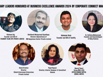 Visionary Leaders felicitated at Business Excellence Awards 2024 | Visionary Leaders felicitated at Business Excellence Awards 2024