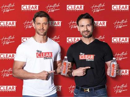 Hrithik Roshan to continue as brand ambassador for Clear Premium Water | Hrithik Roshan to continue as brand ambassador for Clear Premium Water Hrithik Roshan to continue as brand ambassador for Clear Premium Water | Hrithik Roshan to continue as brand ambassador for Clear Premium Water