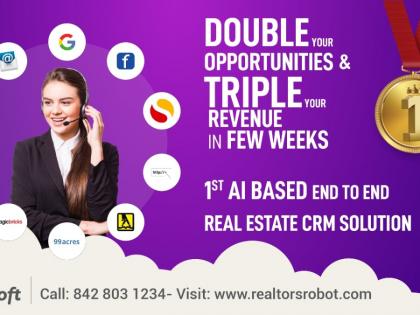 RSoft Launches RealtorsRobot AI-Powered Real Estate CRM for Builders, Brokers, Developers and Marketer | RSoft Launches RealtorsRobot AI-Powered Real Estate CRM for Builders, Brokers, Developers and Marketer RSoft Launches RealtorsRobot AI-Powered Real Estate CRM for Builders, Brokers, Developers and Marketer | RSoft Launches RealtorsRobot AI-Powered Real Estate CRM for Builders, Brokers, Developers and Marketer