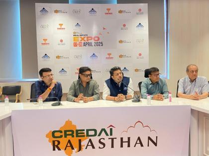 CREDAI Rajasthan Real Estate Expo-2025 will be held from 17th April | CREDAI Rajasthan Real Estate Expo-2025 will be held from 17th April CREDAI Rajasthan Real Estate Expo-2025 will be held from 17th April | CREDAI Rajasthan Real Estate Expo-2025 will be held from 17th April