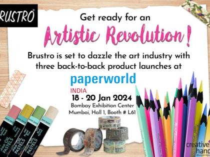Brustro Set to Steal the Spotlight at Paperworld 2024: Three Days, Three Revelations, Unleashing the Future of Art Supplies | Brustro Set to Steal the Spotlight at Paperworld 2024: Three Days, Three Revelations, Unleashing the Future of Art Supplies Brustro Set to Steal the Spotlight at Paperworld 2024: Three Days, Three Revelations, Unleashing the Future of Art Supplies | Brustro Set to Steal the Spotlight at Paperworld 2024: Three Days, Three Revelations, Unleashing the Future of Art Supplies