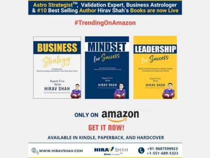 ‘Mindset for Success’ Book by Hirav Shah, A leading Astro Strategist and Validation Expert is Making Waves in the Global Book Industry | ‘Mindset for Success’ Book by Hirav Shah, A leading Astro Strategist and Validation Expert is Making Waves in the Global Book Industry