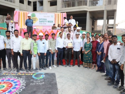 Goel Ganga Group celebrates Safety week at Ganga Dham Towers, Ganga Dham and Ganga Altus, Kharadi, Pune   | Goel Ganga Group celebrates Safety week at Ganga Dham Towers, Ganga Dham and Ganga Altus, Kharadi, Pune  