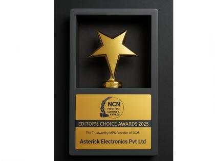 Best MPS Company in India 2025: Asterisk Electronics Honored with Award | Best MPS Company in India 2025: Asterisk Electronics Honored with Award
