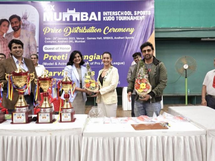 The XIX Mumbai Interschool Sports Kudo tournament organized at Andheri
