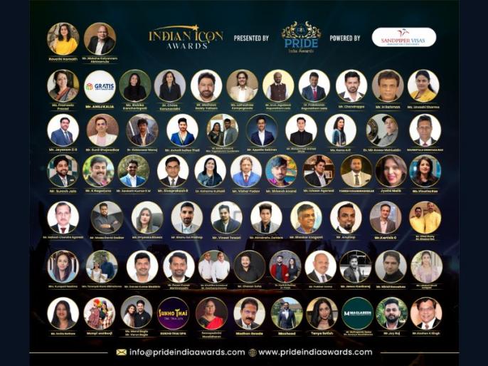 Celebrating Excellence Indian Icon Awards 2023 Honour Industry Leaders