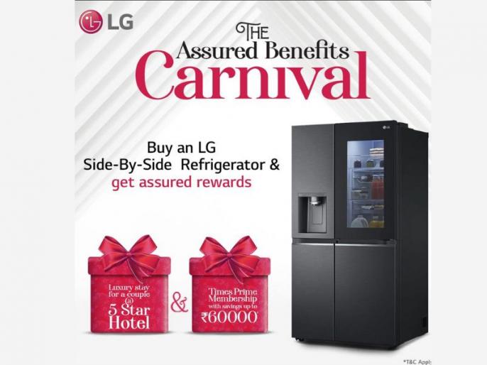LG brings forth assured benefits on the purchase of LG Side by Side