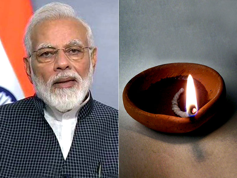 5 अप्रैल रात 9 बजे पीएम नरेन्द्र मोदी ने की दीया जलाने की अपील, जानिए दीया  जलाने का धार्मिक और वैज्ञानिक कारण